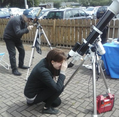 Viewing the sun